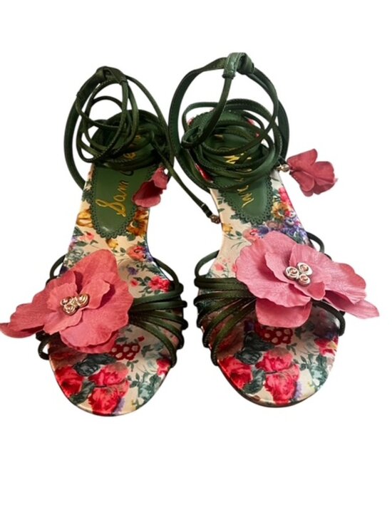 Sam Edelman Shoes - SAM EDELMAN "Carla" Ankle-Wrap Sandals